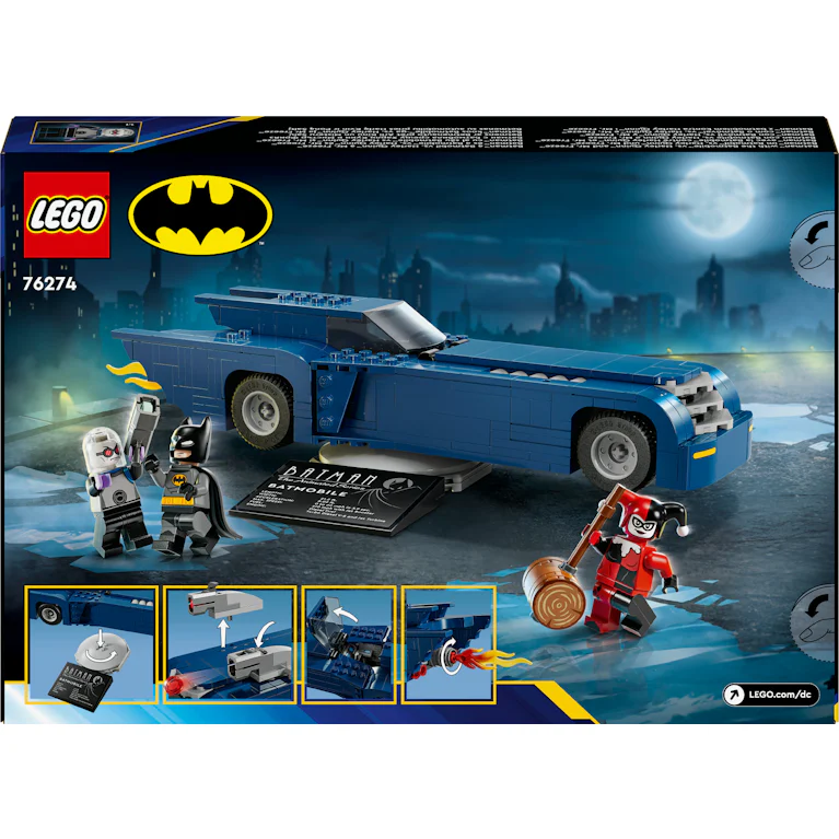 LEGO® Batman 76274 met de batmobile™ vs. Harley Quinn™ en Mr. Freeze™
