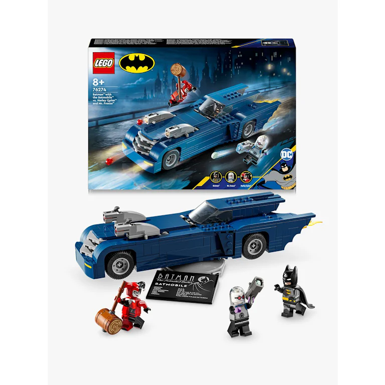 LEGO® Batman 76274 met de batmobile™ vs. Harley Quinn™ en Mr. Freeze™