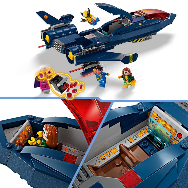 LEGO® Marvel Super Heroes 76281 X-men X-jet bouwbaar