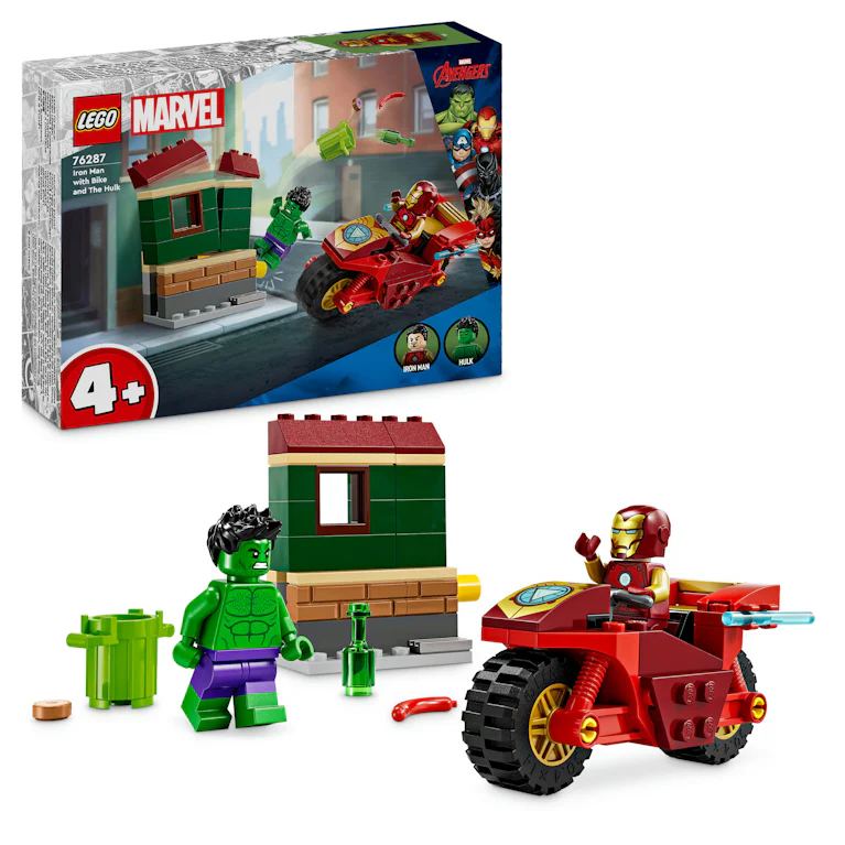 LEGO® Marvel 76287 Iron Man met motor en de Hulk