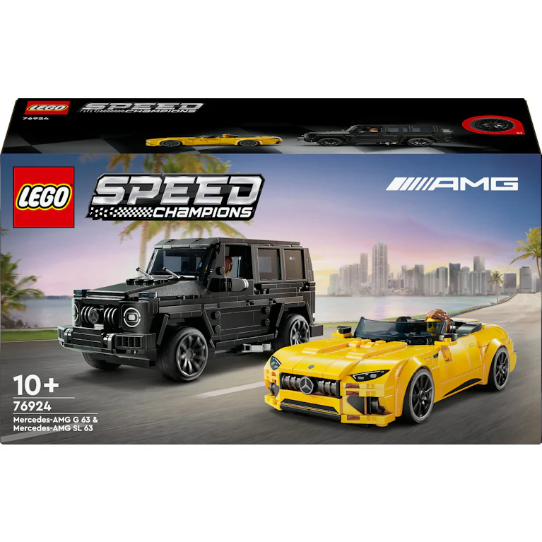 LEGO® Speed 76924 Mercedes-AMG G 63 en Mercedes-AMG SL 63