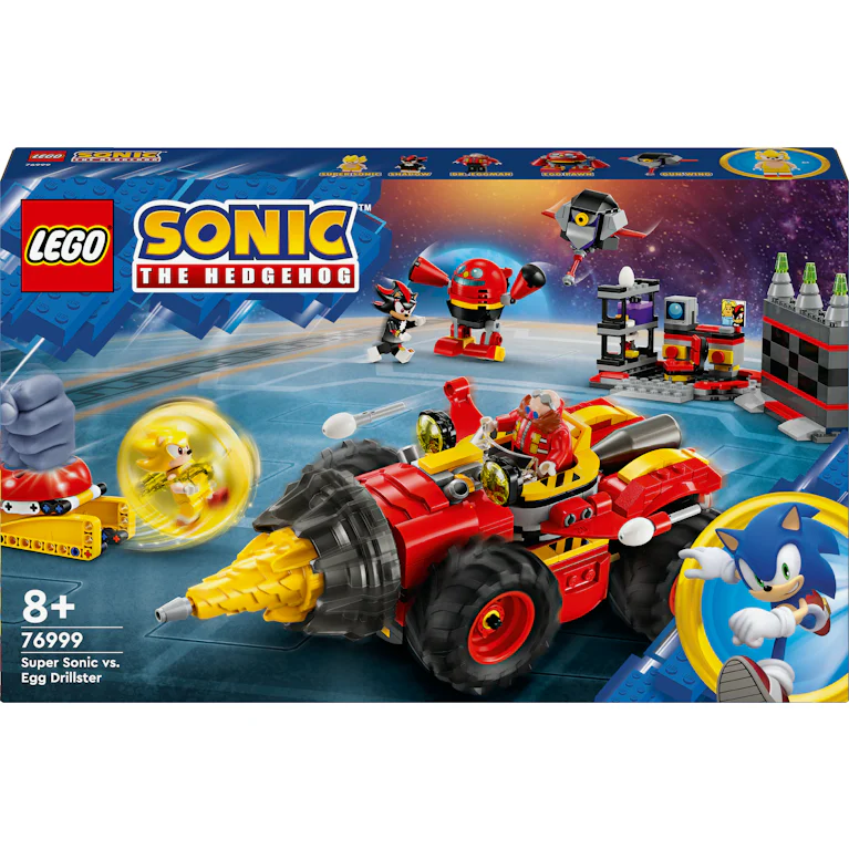 LEGO® Sonic 76999 super sonic vs. egg drillster