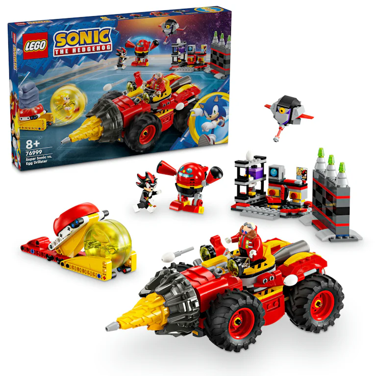LEGO® Sonic 76999 super sonic vs. egg drillster