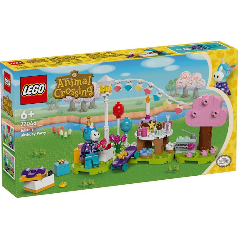 LEGO® Animal Crossing™ 77046 Julians verjaardagsfeestje