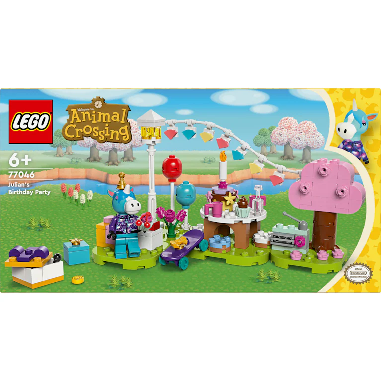 LEGO® Animal Crossing™ 77046 Julians verjaardagsfeestje