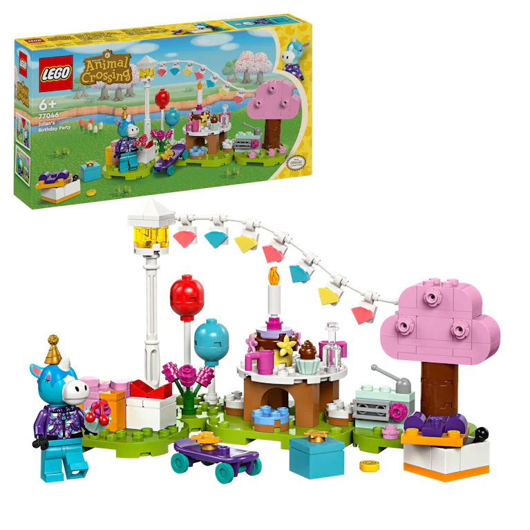 LEGO® Animal Crossing™ 77046 Julians verjaardagsfeestje