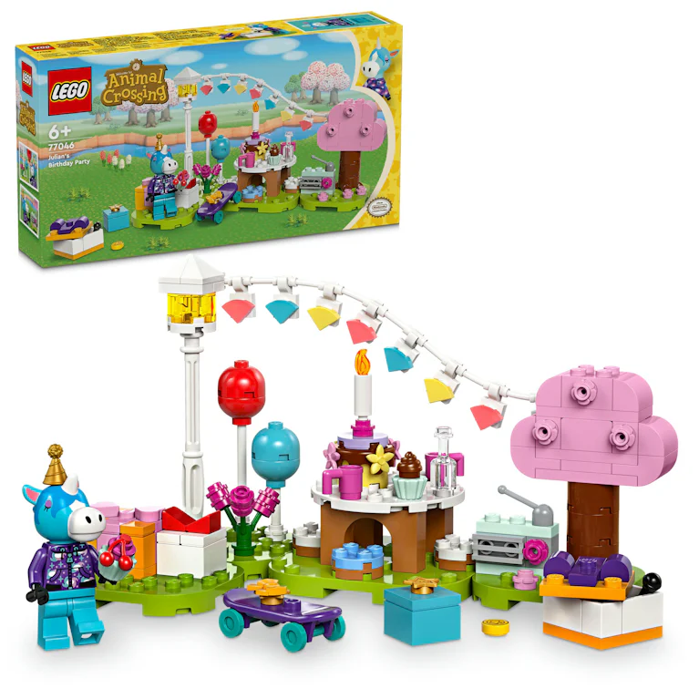 LEGO® Animal Crossing™ 77046 Julians verjaardagsfeestje