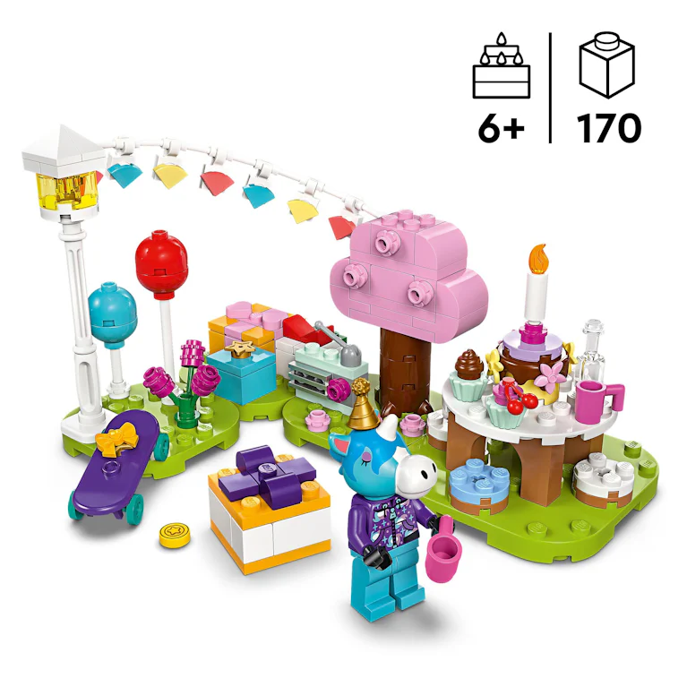 LEGO® Animal Crossing™ 77046 Julians verjaardagsfeestje