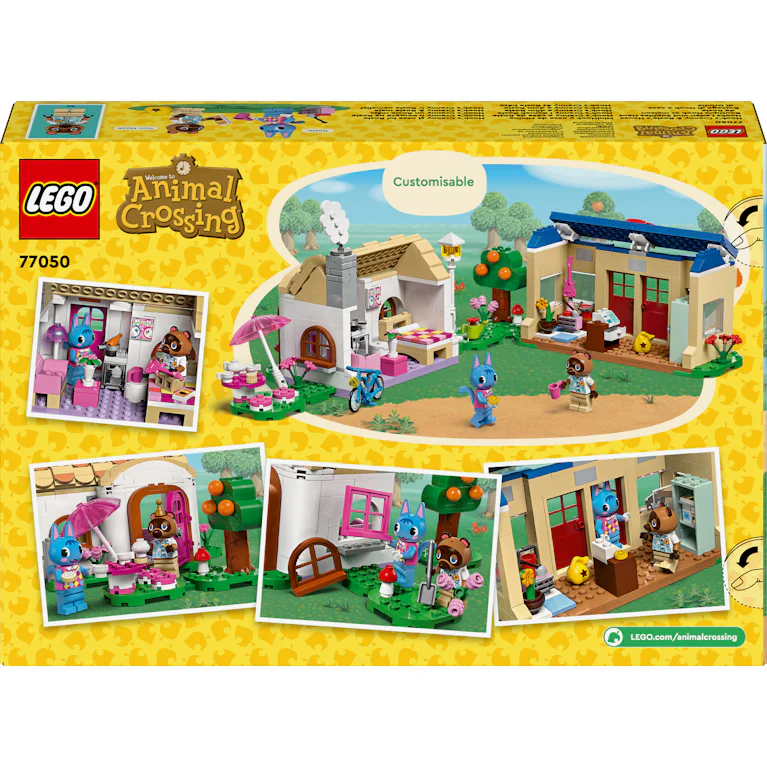 LEGO® Animal Crossing™ 77050 Nooks hoek en Rosie's huis