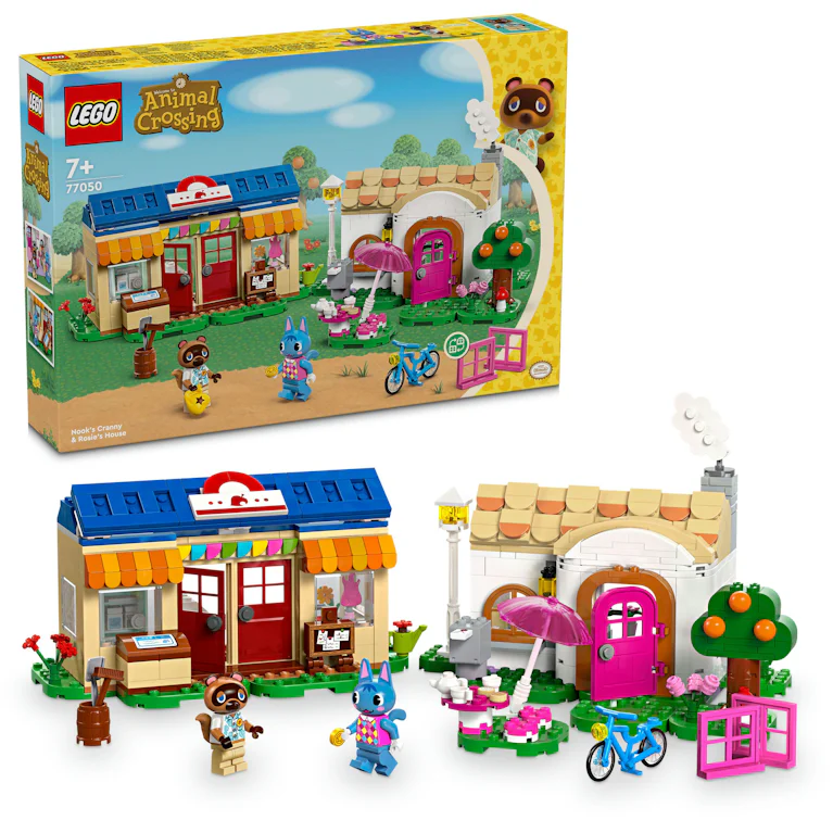 LEGO® Animal Crossing™ 77050 Nooks hoek en Rosie's huis
