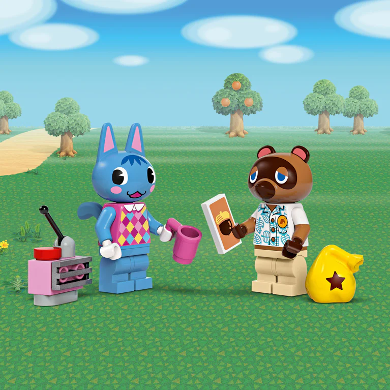 LEGO® Animal Crossing™ 77050 Nooks hoek en Rosie's huis