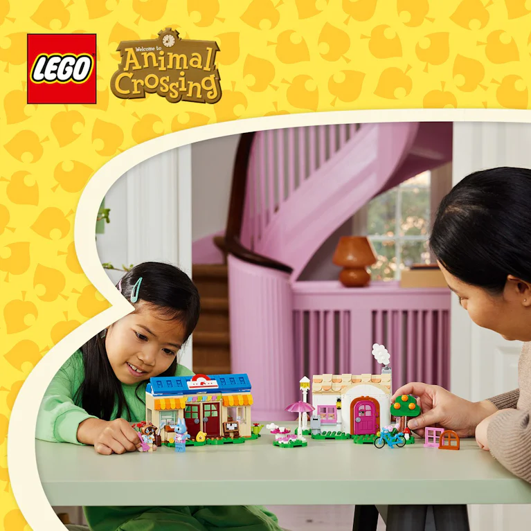 LEGO® Animal Crossing™ 77050 Nooks hoek en Rosie's huis