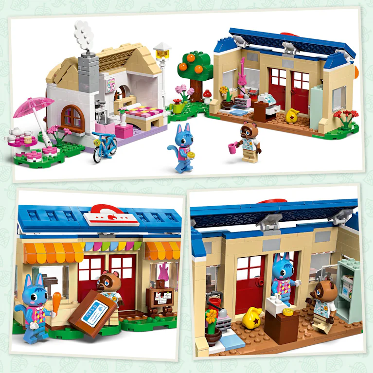LEGO® Animal Crossing™ 77050 Nooks hoek en Rosie's huis