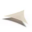 Platinum Schaduwdoek driehoek gebroken wit 500x500x500