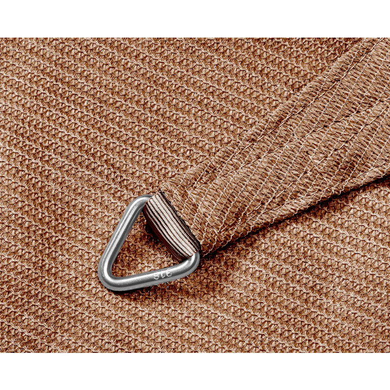 Platinum Schaduwdoek driehoek zand 500x500x500