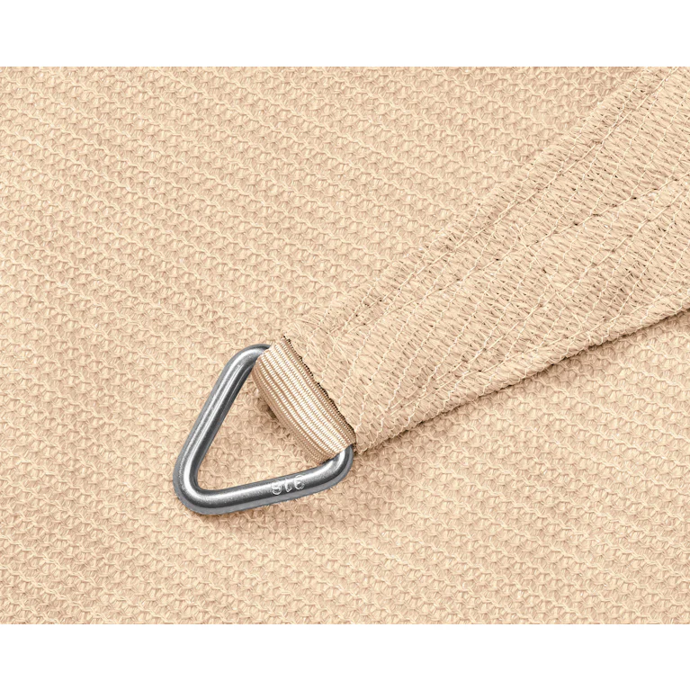 Platinum Schaduwdoek driehoek gebroken wit 500x500x500