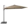Platinum Sunset zweefparasol T2 3x3 licht taupe