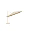 Platinum Challenger zweefparasol T1 premium 4x3 houtlook frame champagne doek