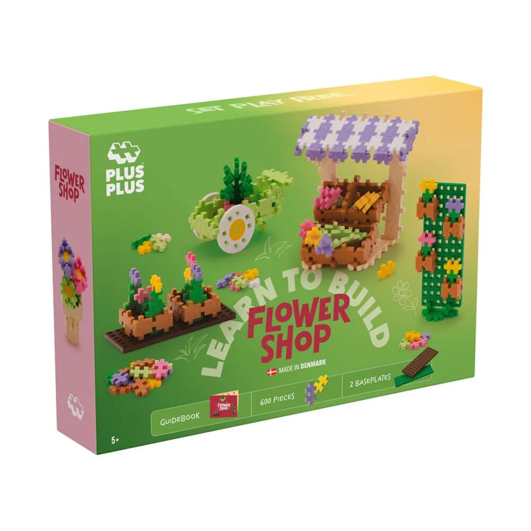 Plus-Plus Learn to Build flower shop 600 stuks (4336)