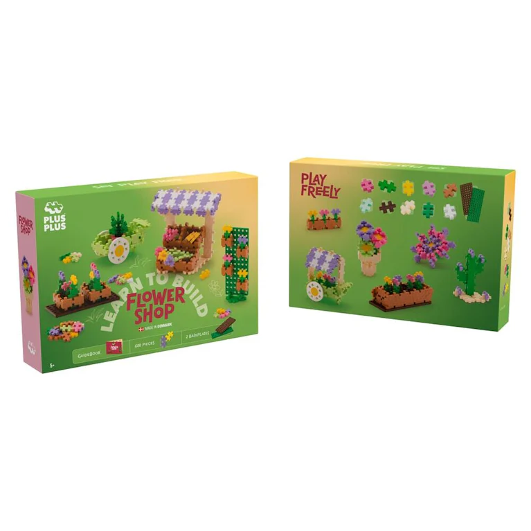 Plus-Plus Learn to Build flower shop 600 stuks (4336)