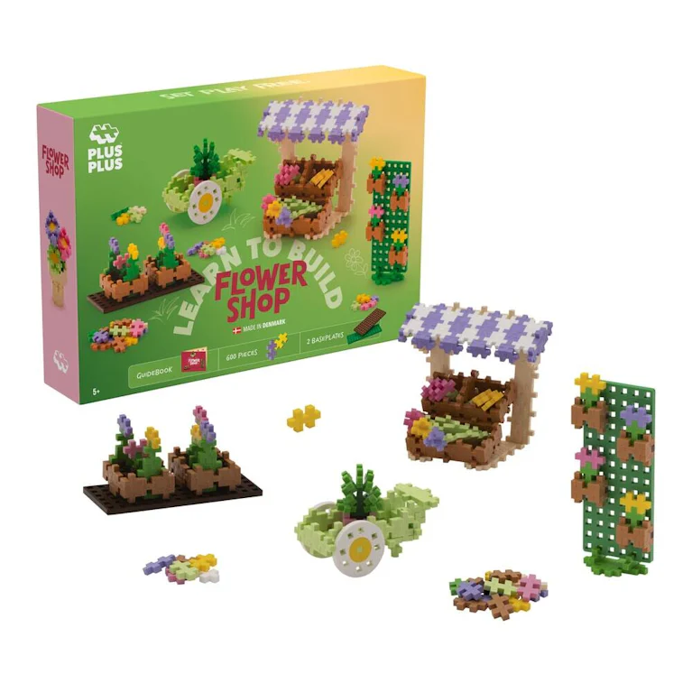 Plus-Plus Learn to Build flower shop 600 stuks (4336)