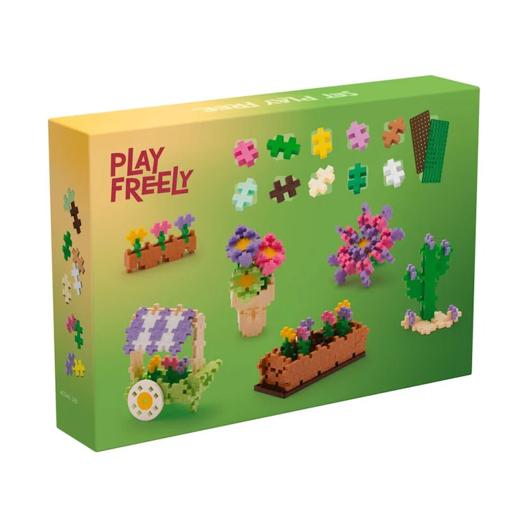 Plus-Plus Learn to Build flower shop 600 stuks (4336)