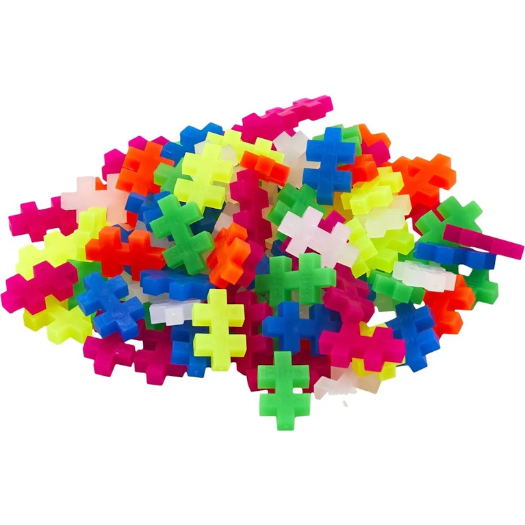 Plus-Plus tube neon: 100 stuks (4024)