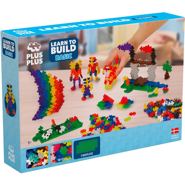 Plus-Plus Learn to Build basic: 600 stuks (5008)