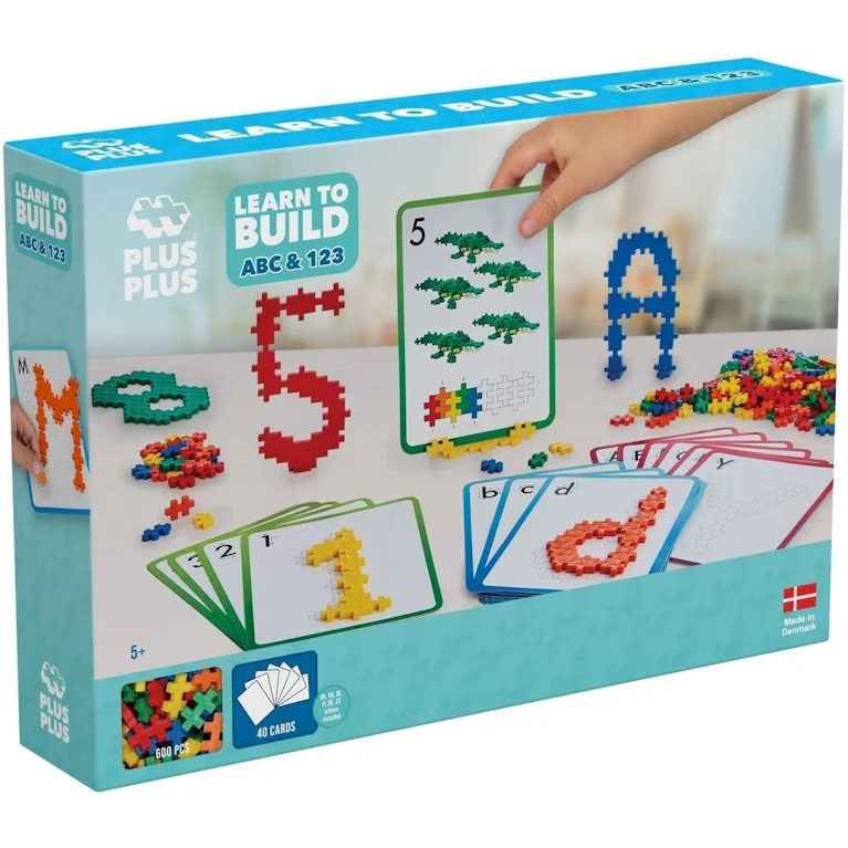 Plus-Plus Learn to Build abc/123: 600 stuks (3909)