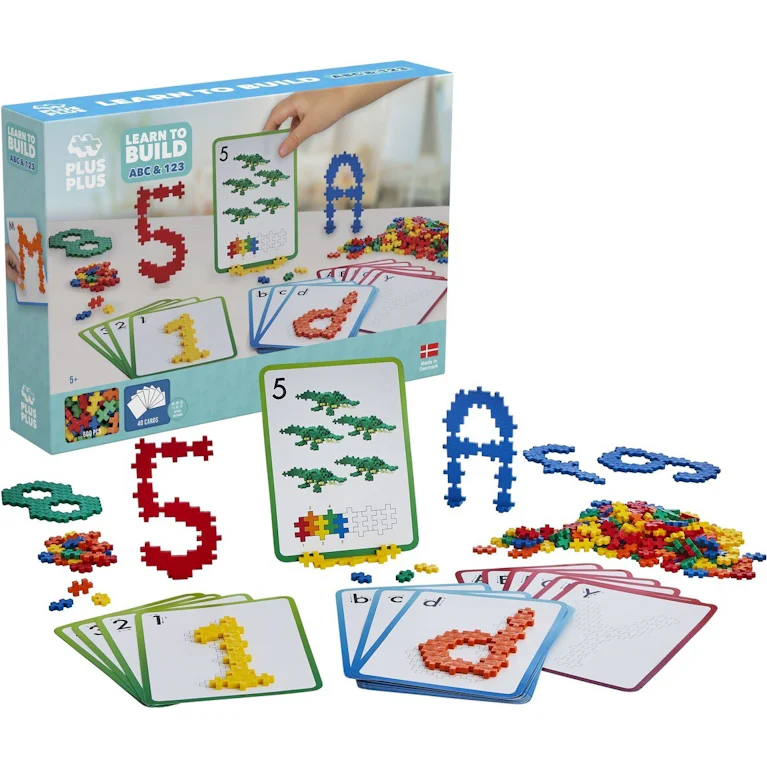 Plus-Plus Learn to Build abc/123: 600 stuks (3909)