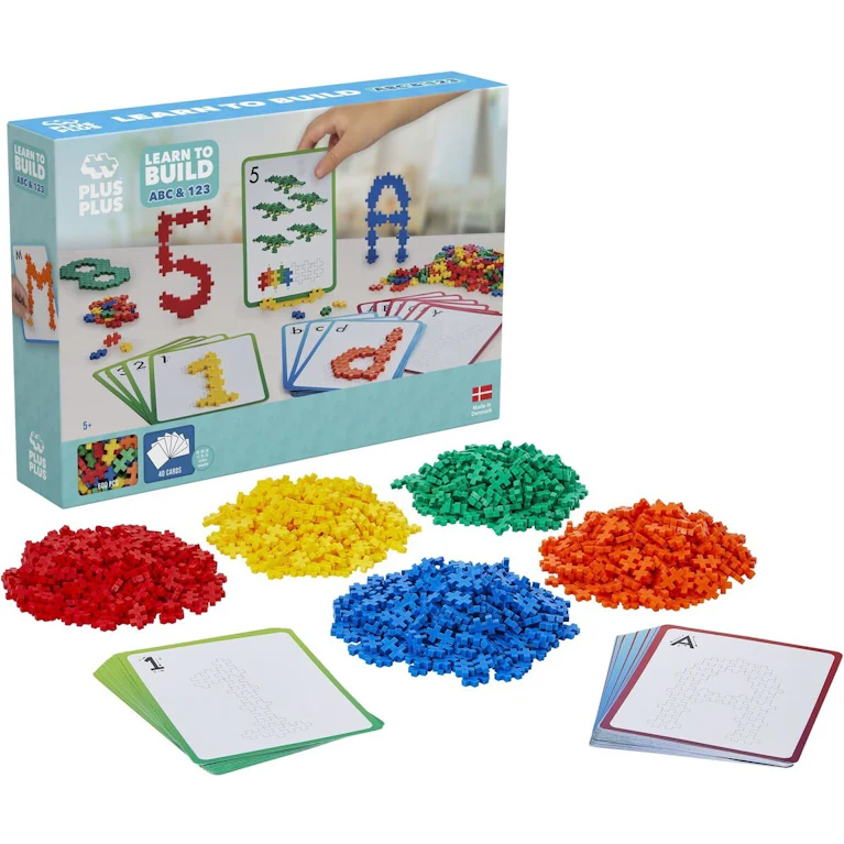 Plus-Plus Learn to Build abc/123: 600 stuks (3909)