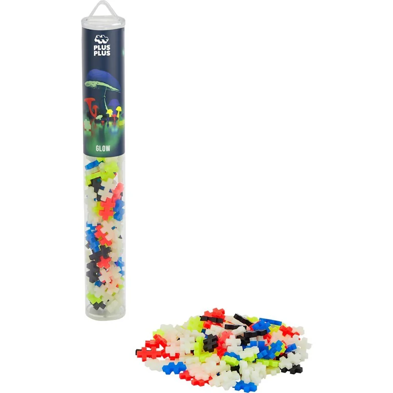 Plus-Plus tube glow: 100 stuks (4282)