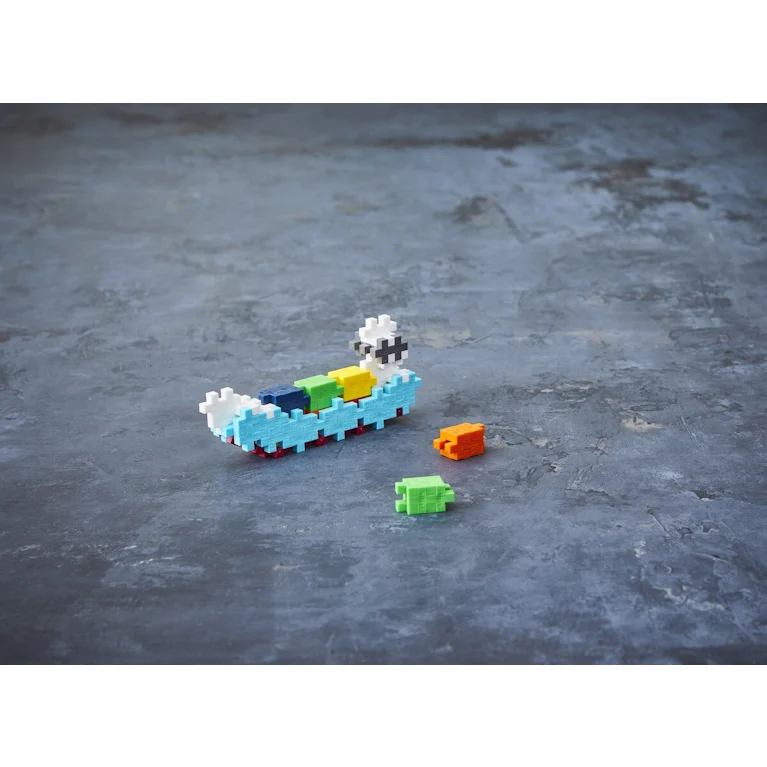 Plus-Plus tube container schip: 100 stuks (4286)