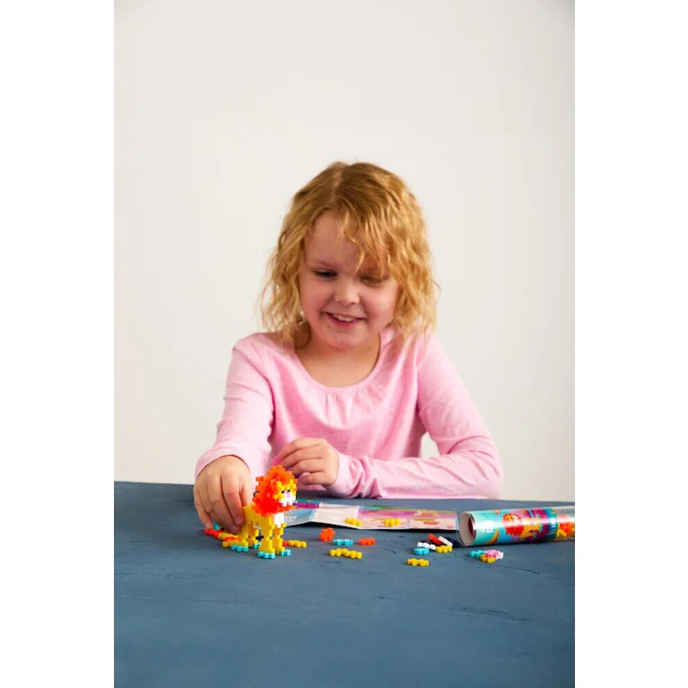 Plus-Plus tube leeuw: 100 stuks (4324)