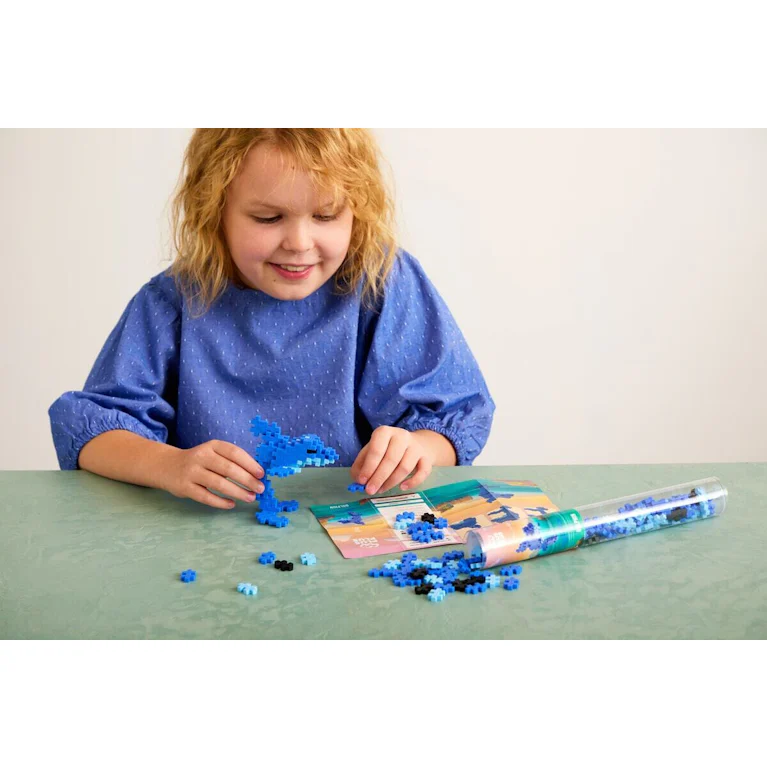 Plus-Plus tube dolfijn: 100 stuks (4325)
