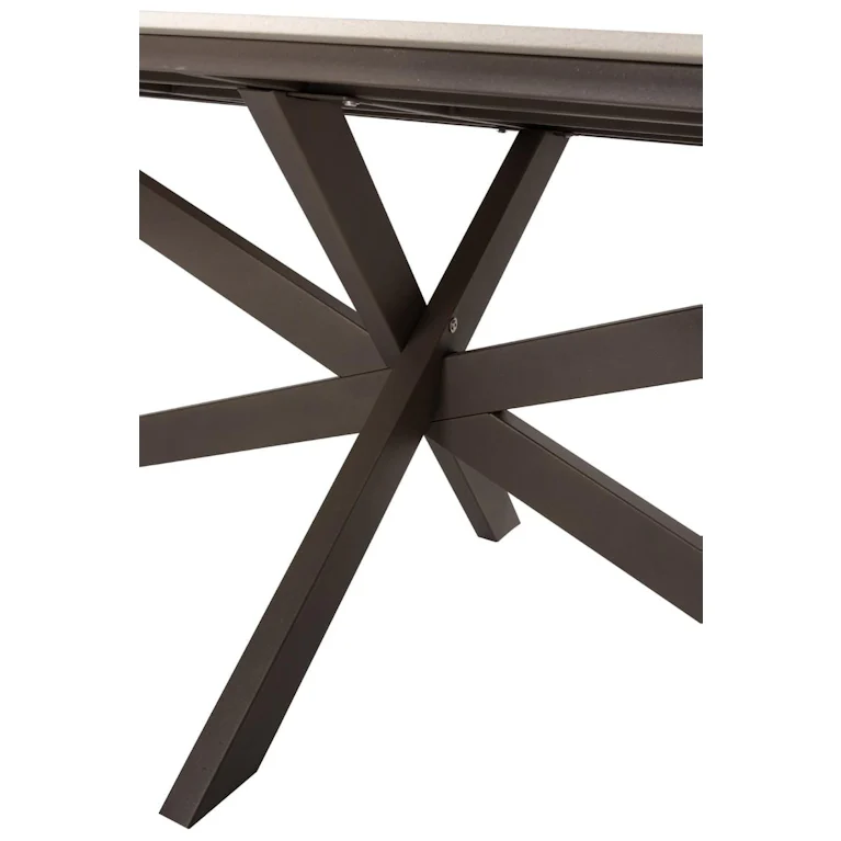 Taste by 4SO Prado tuintafel deens ovaal 240 x 105 keramisch blad terre onderstel