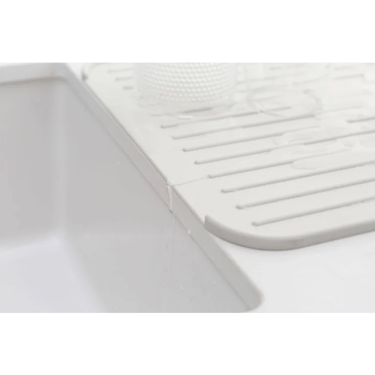Brabantia sinkside siliconen afdruipmat light grey