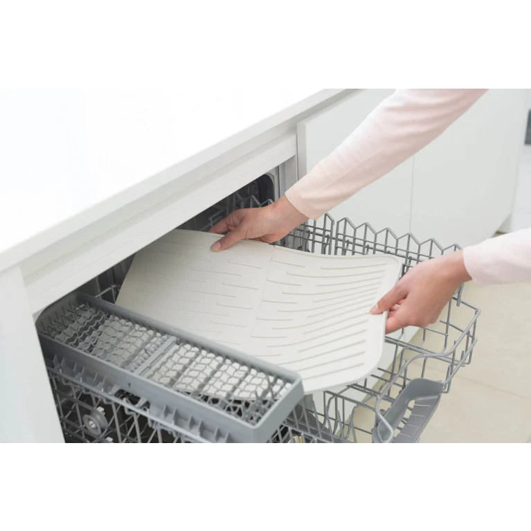 Brabantia sinkside siliconen afdruipmat light grey