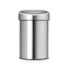 Brabantia touch bin wandafvalemmer 3 liter matt steel fingerprint proof