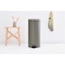 Brabantia pedaalemmer Newlcon 30 liter Platinum