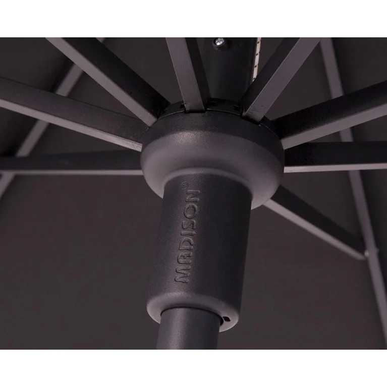 Madison Flores parasol 300 cm grey