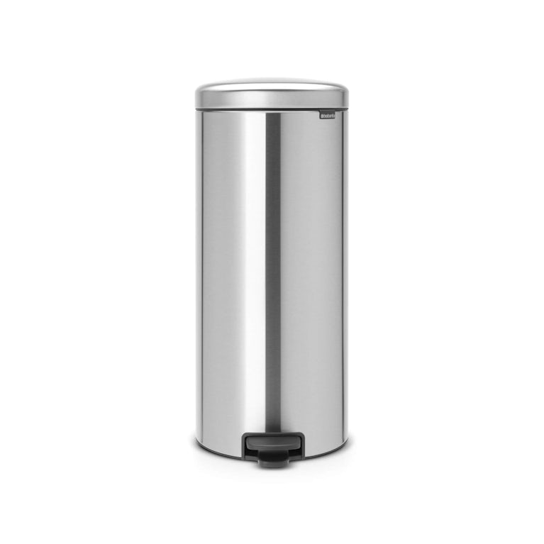 Brabantia pedaalemmer Newlcon 30 liter matt steel fingerprint proof