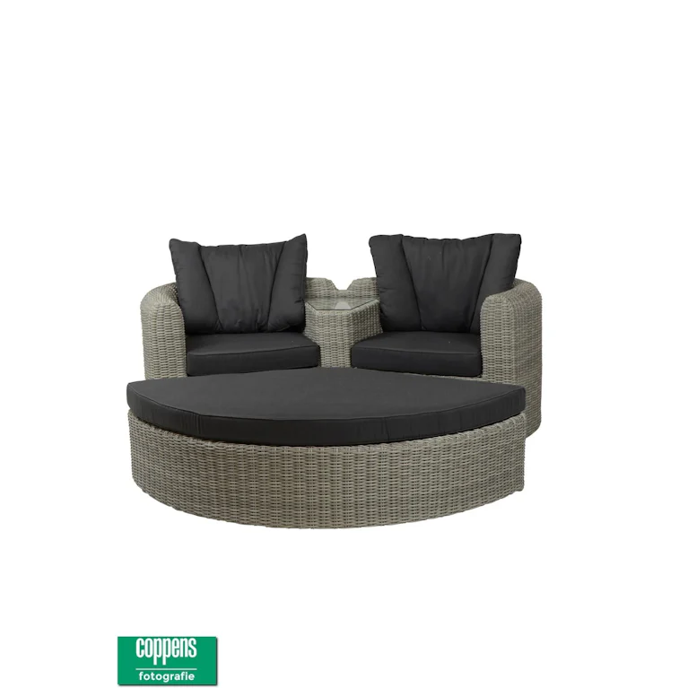 Suns Dublin 5 love seat met voetenbank
