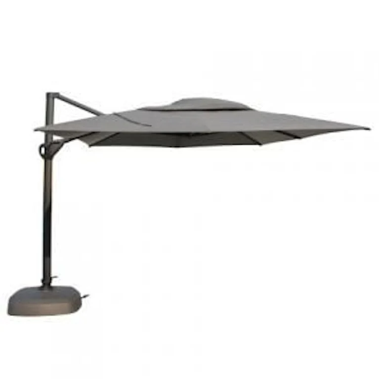 4SO Haciënda zweefparasol 3x4 characoal