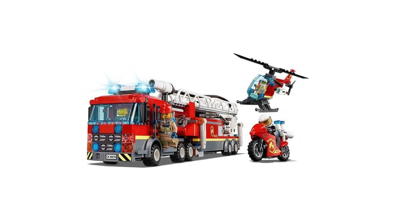 Lego 60216 Lego Fire Truck 2019 Downtown Fire Brigade 60216 City