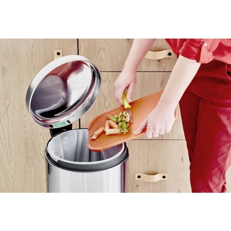 Brabantia pedaalemmer Newlcon 30 liter matt steel fingerprint proof