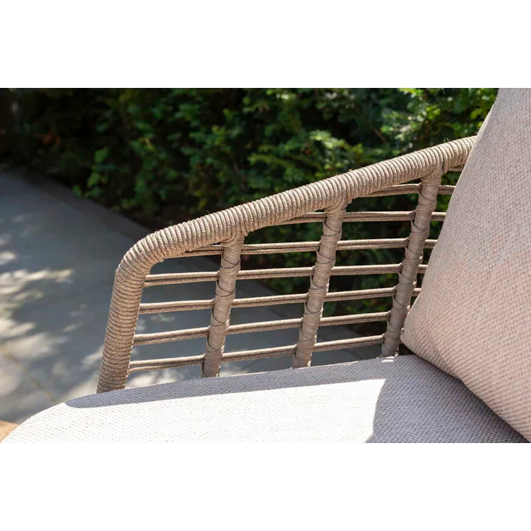 Taste by 4SO Puglia loungeset bank 3-zits met 2 lounge stoelen latte