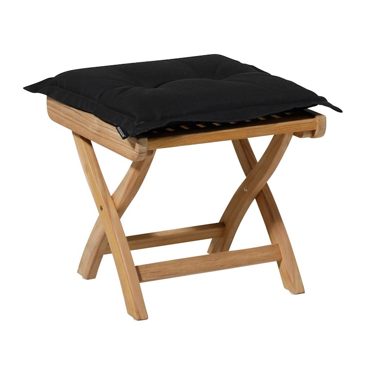 Madison zitkussen Panama black universeel 50x50