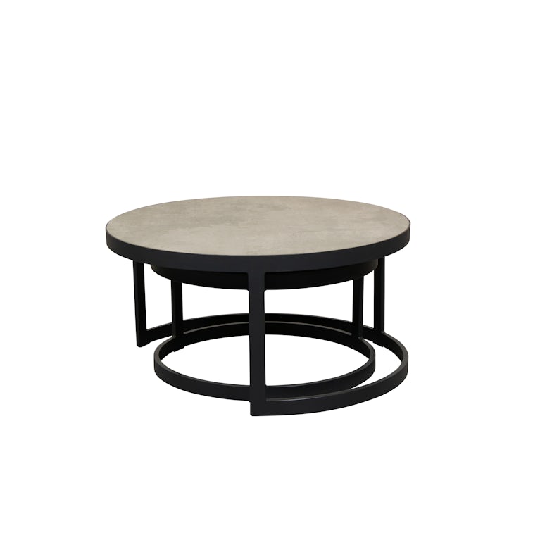 Qopps Izard lounge set met tafel set Sprog