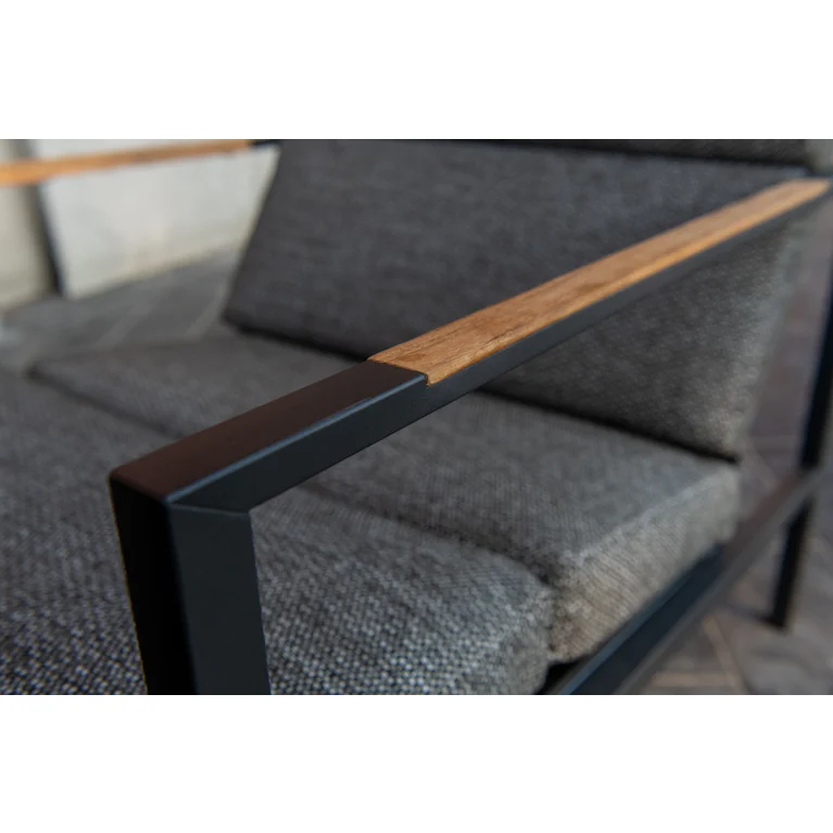 Loungeset trentino buitenbank met 2 stoleen en koffie tafel Atlas